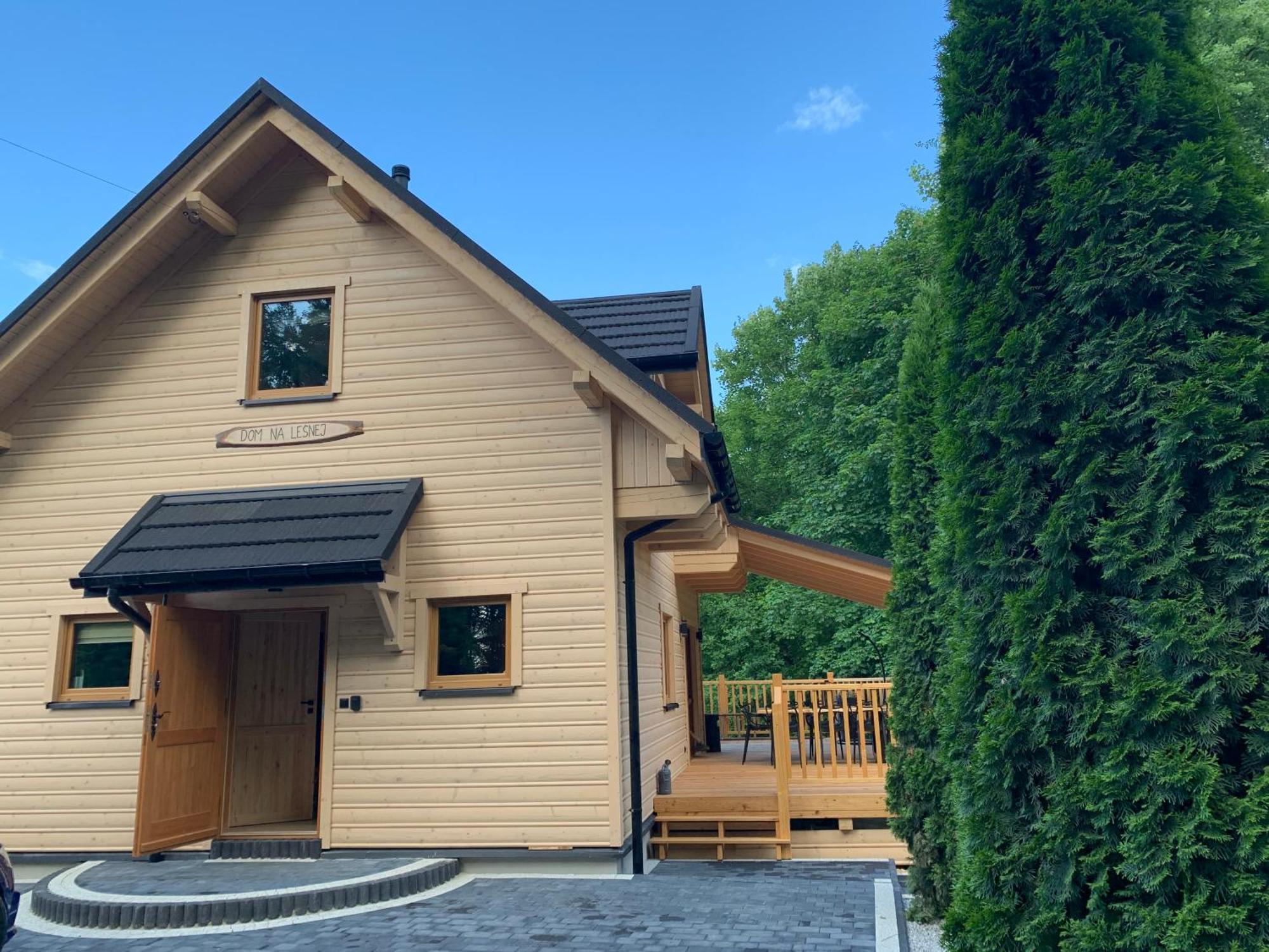 Dom Na Lesnej Villa Polwies Eksteriør bilde